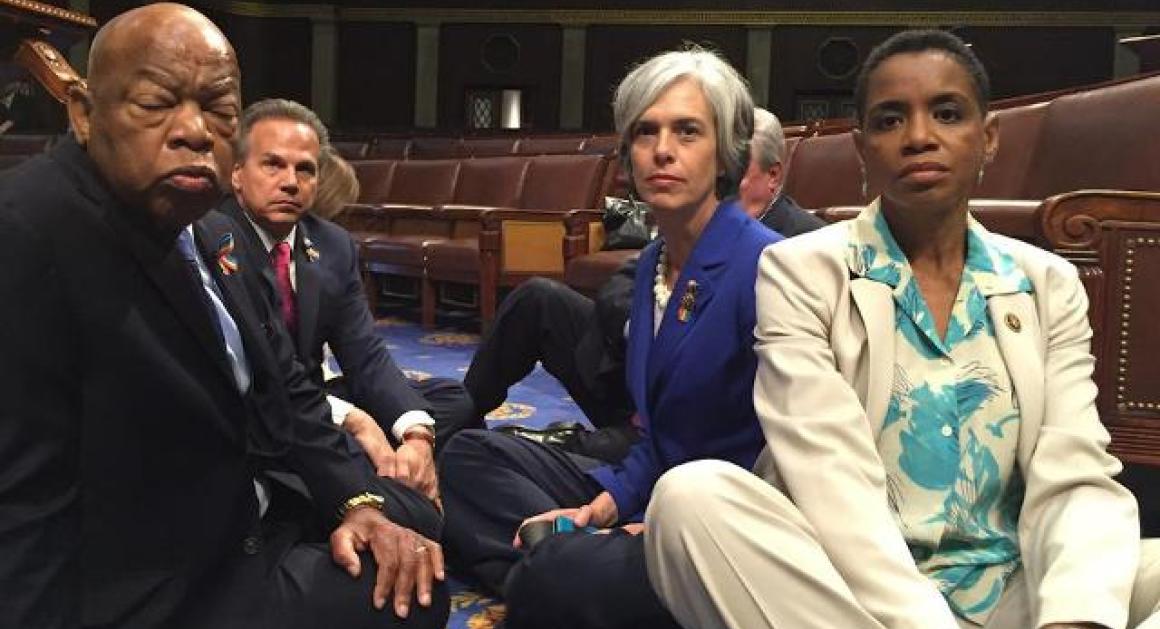 democrat-sit-in